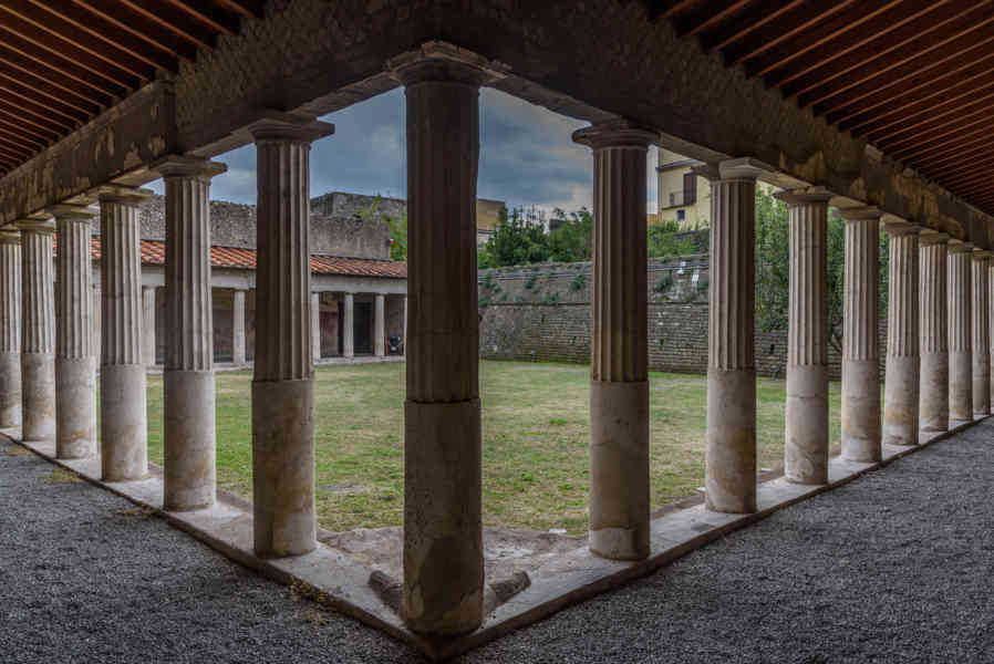 335 - Italia - Torre Annunziata - Villa Oplontis o Villa Poppea - Viridarium 2.jpg